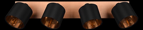 Trio R81334030 prisadený luster Tommy 4x28W | E14