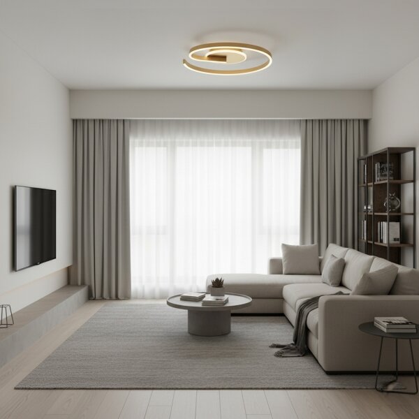 Brilagi -LED stmievateľné stropné svietidlo SPIRAL LED/56W/230V 3000/4000/6000K+DO