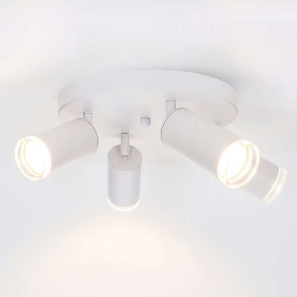 Brilagi - Kúpeľňové bodové svietidlo SELE AQUA 4xGU10/30W/230V IP44 biela