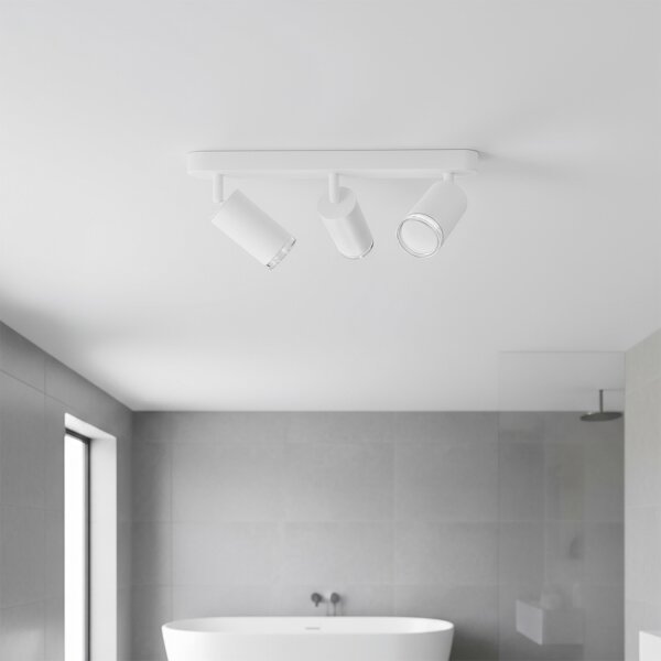 Brilagi - Kúpeľňové bodové svietidlo SELE 3xGU10/30W/230V IP44 biela