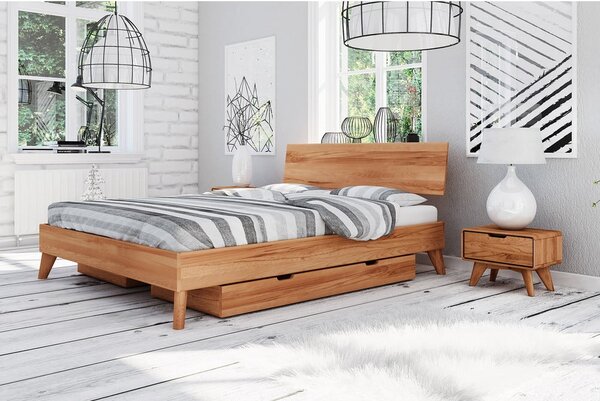 Nočný stolík z bukového dreva Greg - The Beds