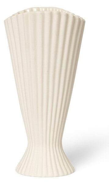 Designová váza Fountain Off White 23 cm