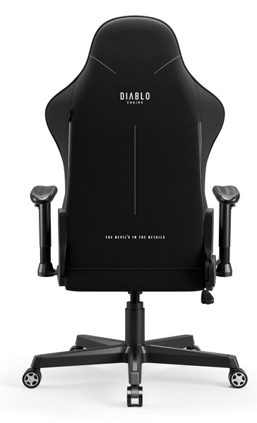 Herná stolička Diablo X-Starter zo šedej tkaniny
