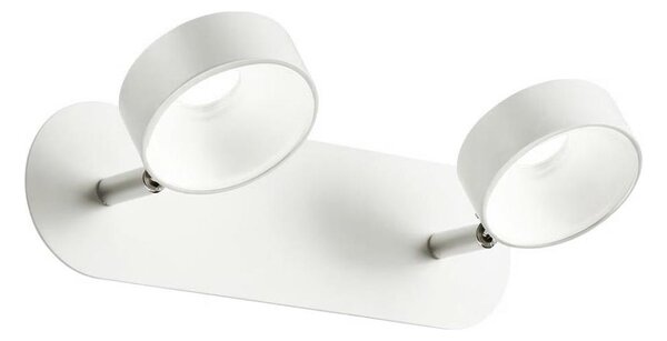 Ideal Lux - LED nástenné bodové svietidlo OBY 2xLED/6W/230V CRI 90 biele
