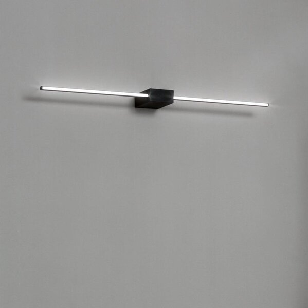 Ideal Lux - LED svietidlo na obraz THEO, 12 W, 230 V, 75 cm, CRI 90, čierne