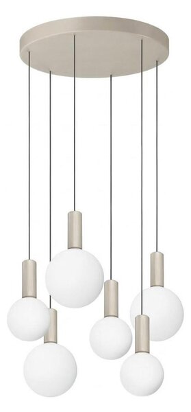 Ideal Lux - LED luster na lanku ODEON LED/39W/230V CRI 90 pr. 57 cm béžová/biela