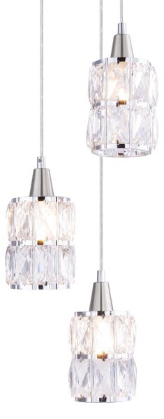 Globo 15760-3 závesné stropné svietidlo Wolli 3x40W | E14