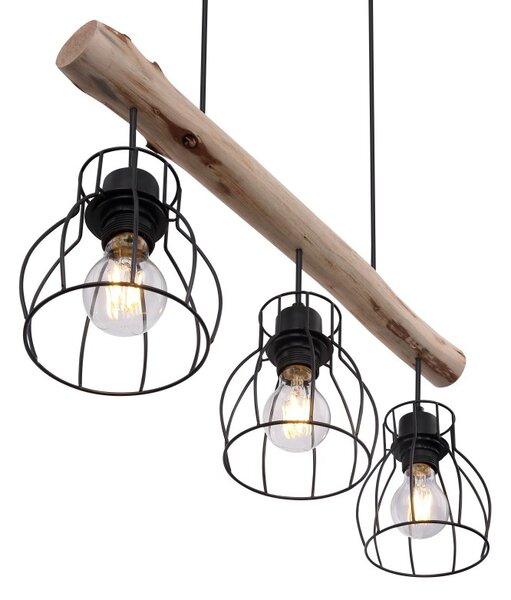 Globo 15326-3N závesné stropné svietidlo Mina 3x40W | E27