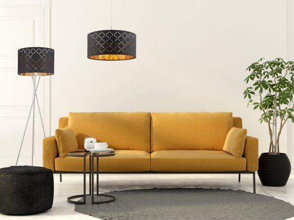 Globo 15229S1 stojaca lampa Clarke 2x40W | E27