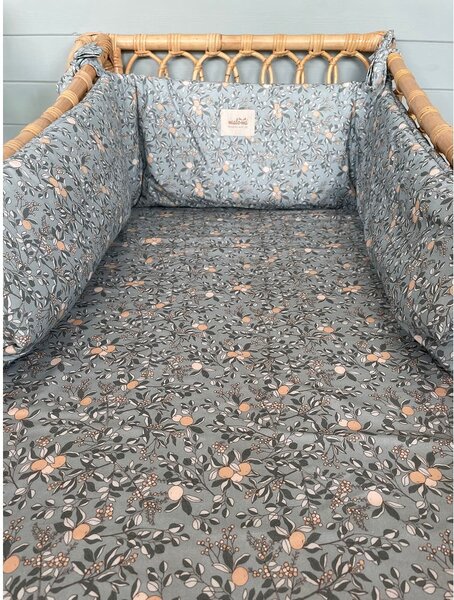 Mantinel do postieľky 120 cm Garden Fruits - Malomi Kids