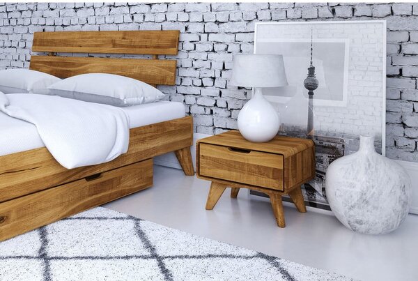 Nočný stolík z dubového dreva Greg - The Beds