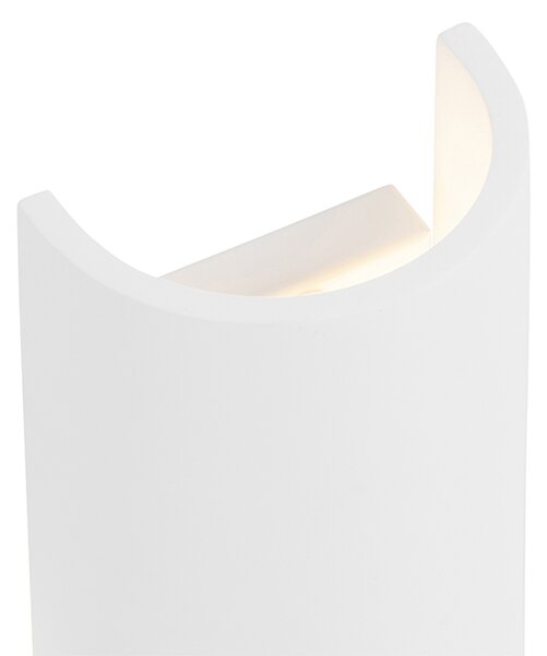Moderná nástenná lampa biela - Colja Novo