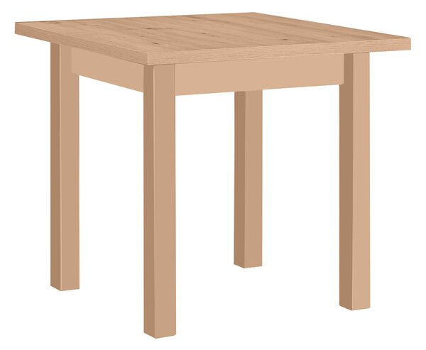 Rozkladací jedálenský stôl Mixi 8 80-160x80 - sonoma