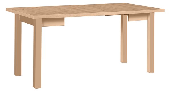 Rozkladací jedálenský stôl Mixi 8 80-160x80 - sonoma