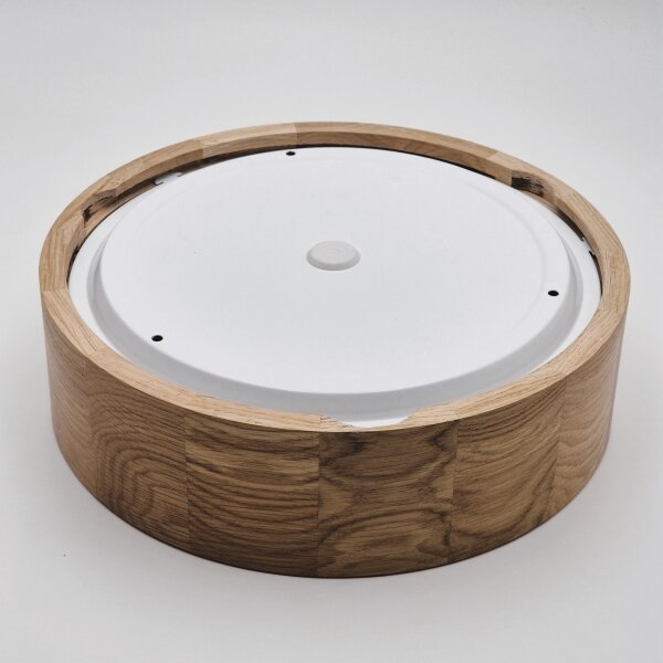 Stropné svietidlo OAK 2xE27/15W/230V IP54 dub pr. 27 cm
