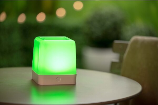 Grundig - LED RGB Solárna lampa LED/3,7V
