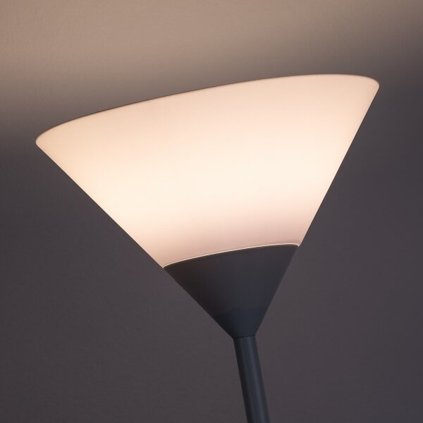 Brilagi - Stojacia lampa ARIANA 1xE27/100W/230V + 1xE14/25W biela