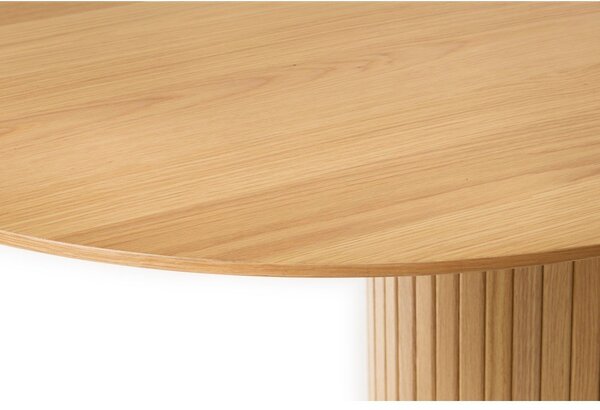 Jedálenský stôl s doskou v dubovom dekore 95x180 cm Nola – Unique Furniture