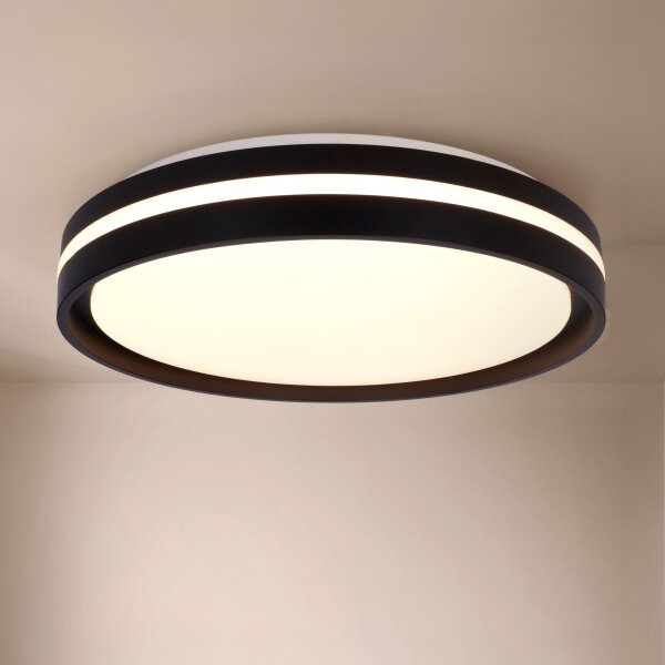 Brilagi - LED Stmievateľné svietidlo NAOMI LED/48W/230V 3000-6500K pr. 39 cm čierna+DO