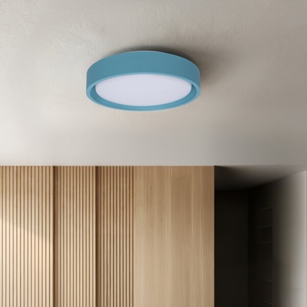 Brilagi - LED stropné svietidlo MATTEO LED/24W/230V priemer 31 cm tyrkysové