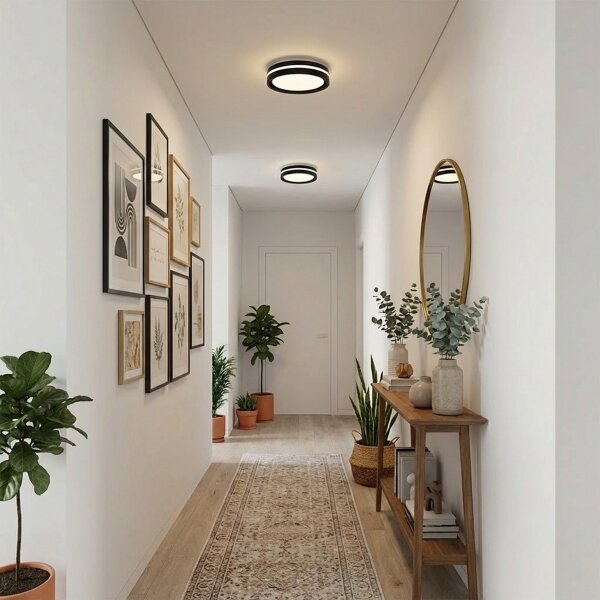 Brilagi - LED stropné svietidlo NAOMI LED/24W/230V pr. 28,5 cm čierne