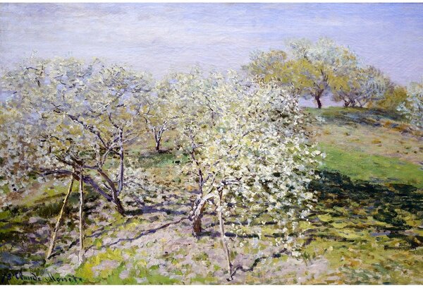 Reprodukcia obrazu Claude Monet - Spring, 90 × 60 cm
