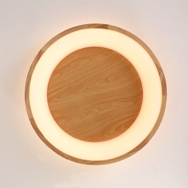 Brilagi-LED Stropné svietidlo FALCON WOOD LED/40W/230V 3000/4000/6000K 60 cm drevo