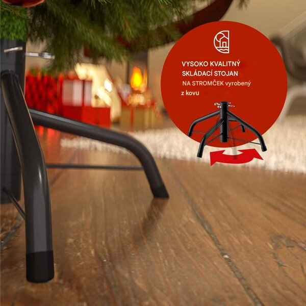 Umelý vianočný stromček 150 cm