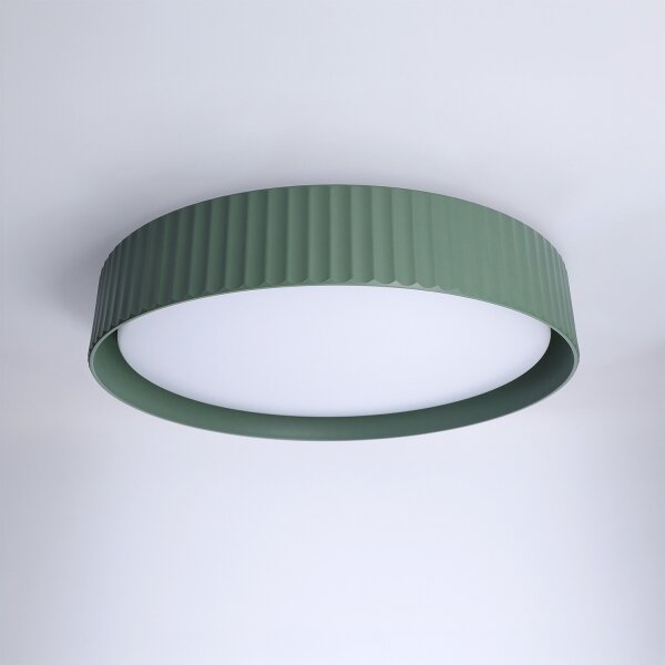 Brilagi -LED stmievateľné stropné svietidlo LUCIA LED/48W/230V pr. 41 cm zelené+diaľkové ovládanie