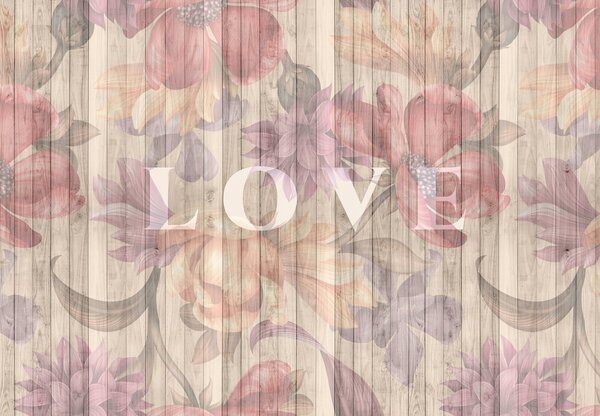 Fototapeta - LOVE (147x102 cm)
