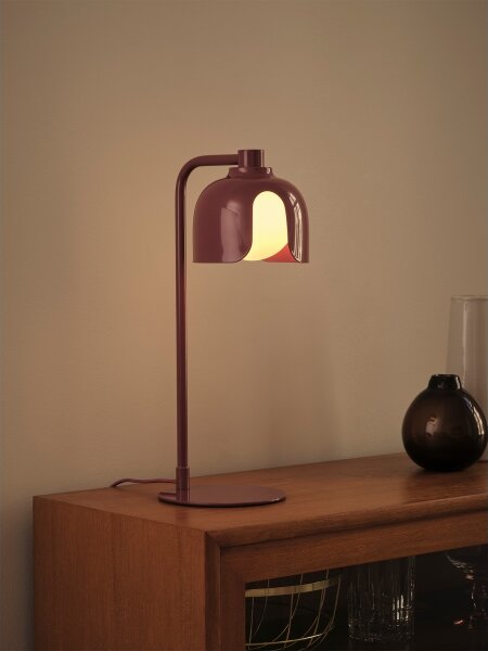 Osram - Stolná lampa DECOR COROLLE 1xG9/20W/230V červená