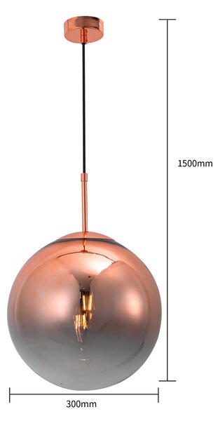 ZÁVESNÉ SVIETIDLO, 30/150 cm - Online Only bytové doplnky, Online Only