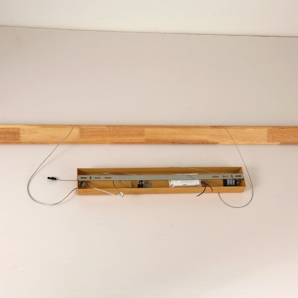 Brilagi - LED luster na lanku UMEA WOOD LED/30W/230V 120 cm drevo