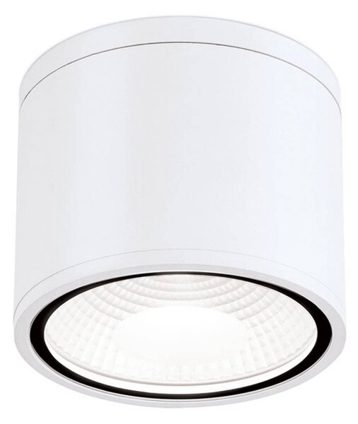 LED bodové svetlá Sputnik IP65 Ø 14,5 cm biela, Biela / opálová, Kúpeľňa, Hliník, Moderný, Závesné svietidlo