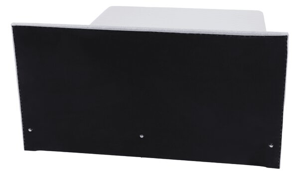 KONDELA Boxspringová posteľ, svetlosivá, 140x200, ADARA
