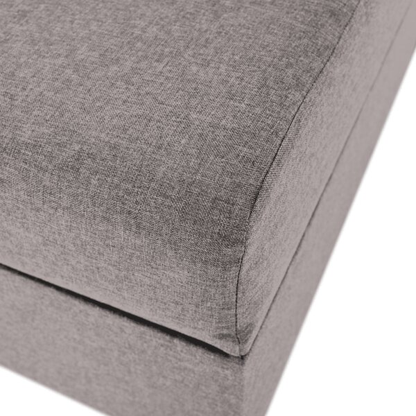 KONDELA Boxspringová posteľ, sivohnedá Taupe, 160x200, ADARA
