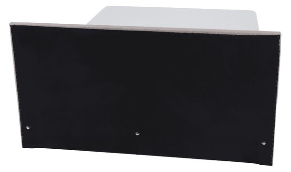 KONDELA Boxspringová posteľ, sivohnedá Taupe, 160x200, ADARA