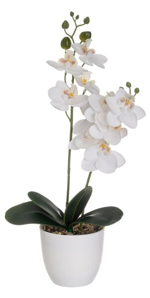 Umelá kvetina (výška 39 cm) Orchid – Casa Selección