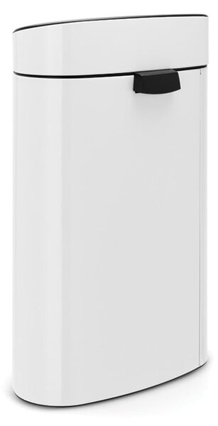 Biely dotykový oceľový odpadkový kôš 40 l Touch Bin – Brabantia