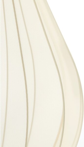 Béžové závesné svietidlo s textilným tienidlom ø 38 cm Itela – Light & Living
