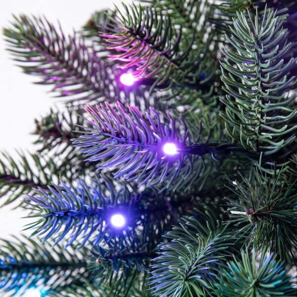 Twinkly GD20P4425P00 - LED RGB Stmievateľný vianočný veniec 50xLED pr. 60 cm Wi-Fi