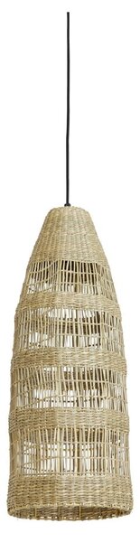 Závesné svietidlo v prírodnej farbe s tienidlom z morskej trávy ø 20 cm Latika – Light & Living