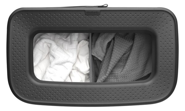 Matne čierny kovový kôš na bielizeň 90 l Bo Hi – Brabantia