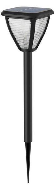 Philips LED solárne zemné svetlo Vapora, Čierna, Plast, Moderný, Solárne svietidlá