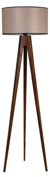 ASIR Stojacia lampa TRIPOD orechová