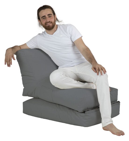 ASIR Pohovka SIESTA sivá