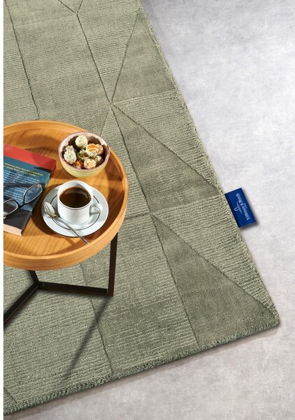 Zelený ručne tkaný vlnený koberec 80x150 cm Ursule – Villeroy&Boch