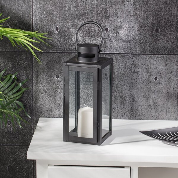 Lampáš Elegance black 30cm