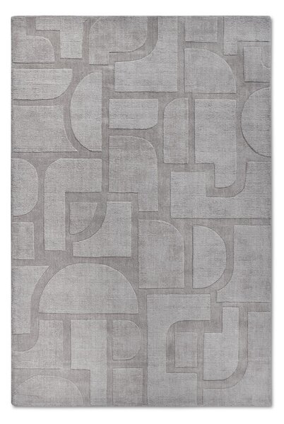 Sivý ručne tkaný vlnený koberec 120x170 cm Alexis – Villeroy&Boch