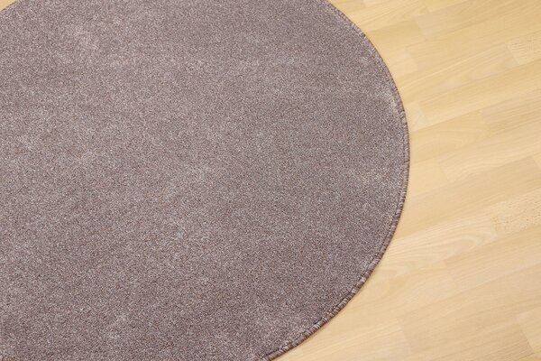 Vopi , Kusový koberec Apollo Soft béžový kruh, 150x150 (priemer) kruh, béžová, obývacia izba